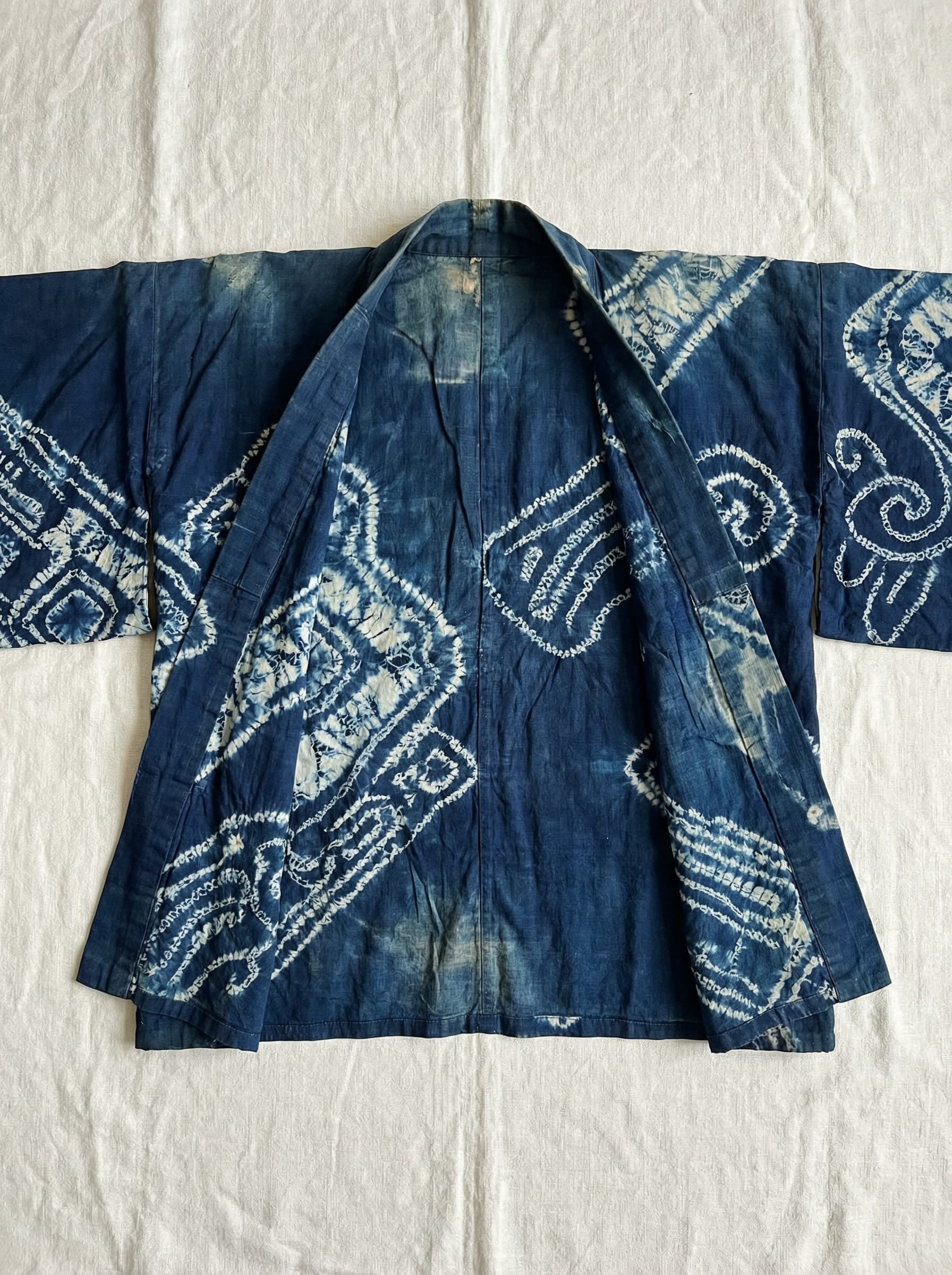 Indigo Shibori Haori